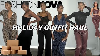 HUGE Fashion Nova Try On Haul  Cyber Monday Sale❗❗Affordable amp Trendy [upl. by Salokkin]