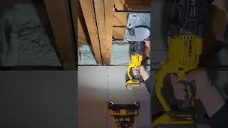 DeWalt DCD445 Flexvolt Advantage Joist Drill electricians tools [upl. by Weisler]