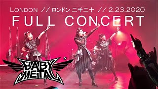 BABYMETAL ベビーメタル Live in London 22320  60 cam compilation HD [upl. by Yeldah655]