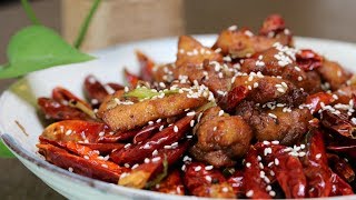 BETTER THAN TAKEOUT  Spicy Szechuan Chicken Recipe [upl. by Daza]