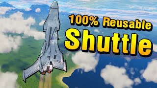 KSP The ULTIMATE Space Shuttle  100 Reusable [upl. by Gerkman]