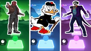 Red Hood🆚Flintheart Glomgold🆚The Joker Last To Know  Go By OceanRyan McCaffreyTile Hop EDM Rush [upl. by Bolten]