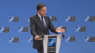 NATO chief urges countries to increase their defence spending [upl. by Norward563]