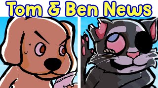 FNF UNTITLED TALKING TOM AND BEN NEWS Tom Becomes Sentient [upl. by Aneeuq]