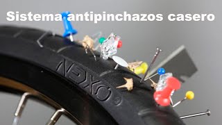 SISTEMA ANTIPINCHAZOS CASERO  BLINDAMOS LA RUEDA TRASERA CON UN TUBO DE PVC  APRENDE COMO HACERLO [upl. by Occir]