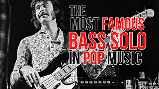 The Most Famous Bass Solo in Pop Music [upl. by Etnaed]