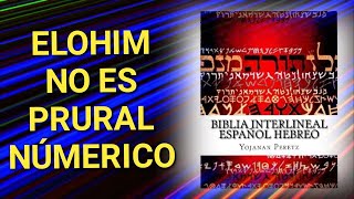 El término ELOHIM es aplicado a Moisés en la interlineal hebreoespañol por Yojanan Péretz [upl. by Dang]