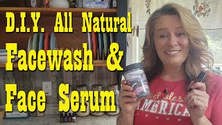 DIY Facewash amp Face Serum  Natural Skin Care [upl. by Anima]