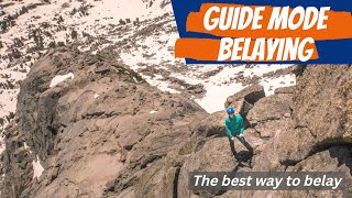 How to Belay Outside  Guide Mode [upl. by Hgieleak]