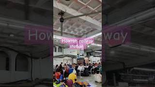 Howrah railway station platform new building very unique fan installed indianrailways kolkata [upl. by Jempty534]