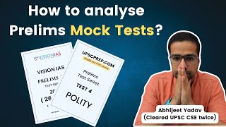 How to Analyse Prelims Test Series for UPSC Prelims 2024 [upl. by Airamak402]