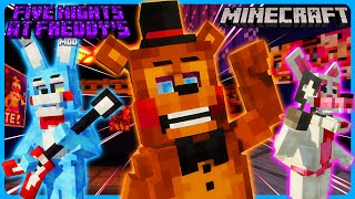 Minecraft FNAF  The FNAF Mod Survival  Origins Of The Best Pizzeria EVER Part 2 [upl. by Nayar892]