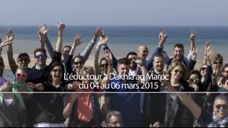 TourMaGcom  LOffice du Tourisme du Maroc a invité les agents de voyages en Eductour à Dakhla [upl. by Guise]