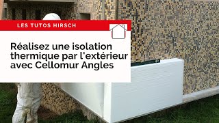 Comment réaliser une isolation thermique par lextérieur avec Cellomur® Angles [upl. by Leeke22]