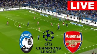 🔴LIVE  Atalanta vs Arsenal  Uefa Champions League 202425  Ucl Live Stream [upl. by Trager]