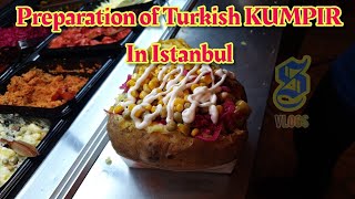 Turkey 🇹🇷 KUMPIR PREPARATION [upl. by Adnolat]