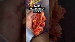 TAKIS MOZZARELLA STICKS how to make them [upl. by Oinotnas844]