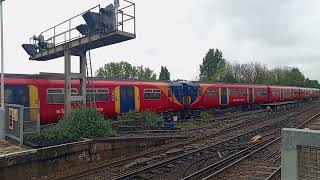 Trains at Clapham Junction 652024 [upl. by Richers697]