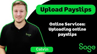 Sage 50 Payroll UK Online Services  Upload online payslips [upl. by Coombs]