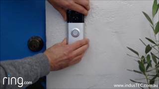 How To Install Ring Video Doorbell to Run Off its Internal Battery [upl. by Andris]