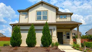 2000 sq ft Lincoln Model by Pulte homes around Austin TX  Santa Rita Ranch  Carlson Place [upl. by England646]