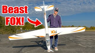 So much FUN An FMS Fox Glider 3000mm Review [upl. by Werdna]