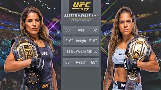 UFC 277 Julianna Peña vs Amanda Nunes 2 Full Fight [upl. by Neerak]