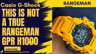 This is not a true RANGEMAN GPR H1000 [upl. by Arihay]