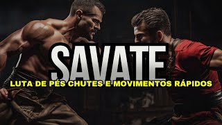 TÉCNICA DE CHUTE PRECISA E PODEROSA O SAVATE FRANCÊS [upl. by Nirrek]