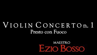 Ezio Bosso ● Violin Concerto No1 in A and G minor OP167 III Presto con Fuoco [upl. by Koziara873]