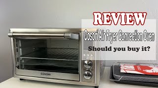 COSORI 12in1 Air Fryer Toaster Oven Combo Review  Should you buy it [upl. by Sapphira]