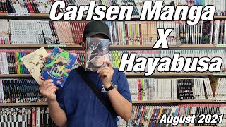 Neuerscheinung bei Carlsen Manga amp Hayabusa im August 2021 mit Comic Planet Osnabrück [upl. by Ettolrahs]