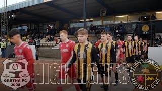 A LOSS IN THE BORDERS  GRETNA VS BERWICK HIGHLIGHTS [upl. by Gnilrets]