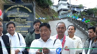 The Christian Revival Church Akashdeep proudly inaugurated Church Road in Sikey Colony today [upl. by Arika250]