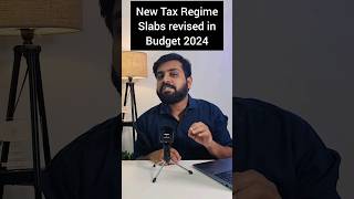 Tax slabs in new regime updated in budget 2024 tax revised budget2024 newregime [upl. by Adnarom]