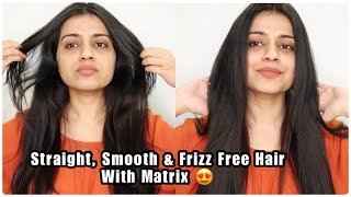 Get Professional Haircare for Iron Smooth Hair With Matrix OptiCare Range  Nidhi Chaudhary [upl. by Leinahtam]