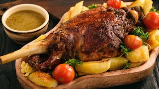 Greek Style Roast Leg of Lamb Perfect for your Easter Table [upl. by Lyons938]