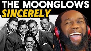 THE MOONGLOWS Sincerely REACTION  Doo Wop music makes me so happy First time hearing [upl. by Yank]