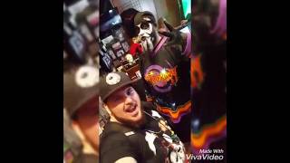 BLAZE AND CRIMSON AT ASTRONOMICON blaze blazeyadeadhomie twiztid astronomicon horror comiccon [upl. by Greenquist12]