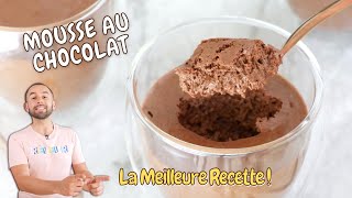 MOUSSE au CHOCOLAT  Recette Facile et Rapide [upl. by O'Hara]