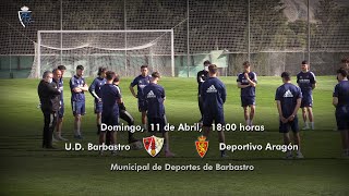 Previa UD Barbastro  Deportivo Aragón  1042021 [upl. by Atteiluj443]