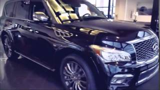 2015 Infiniti QX80 Limited Imperial Black [upl. by Wystand]