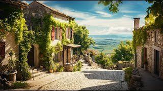 Bonnieux is a cute French village in the Provence 🇫🇷 France 4K [upl. by Cynthia]