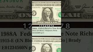 Valuable US Bill Serial Number Top 10 [upl. by Ennove]