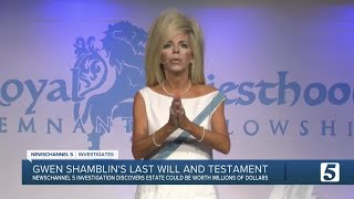 Gwen Shamblin will leaves nothing to Remnant Fellowship [upl. by Ahsimed914]