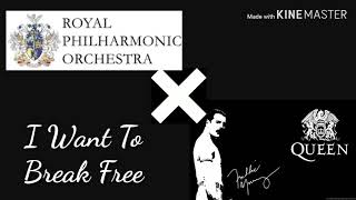 Royal Philharmonic Orchestra and Acapella Queen  I Want To Break Free [upl. by Oetsira671]