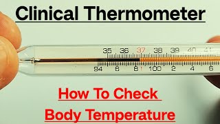 How To Check Body Temperature With Thermometer  Thermometer Use Karne Ka Sahi Tarika [upl. by Onivag417]