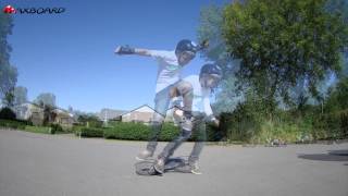 maxboard waveboard tricks in 170 pictures stop motion [upl. by Thacker201]