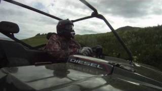 2011 Polaris Ranger Diesel Intro Ride  UTVUndergroundcom [upl. by Odeen]