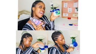 HOW I MIX VASELINE AND JOHNSON OIL TO ACHIEVE NATURAL BRIGHT GLOWING SKINbeautytips skincare [upl. by Moffitt]